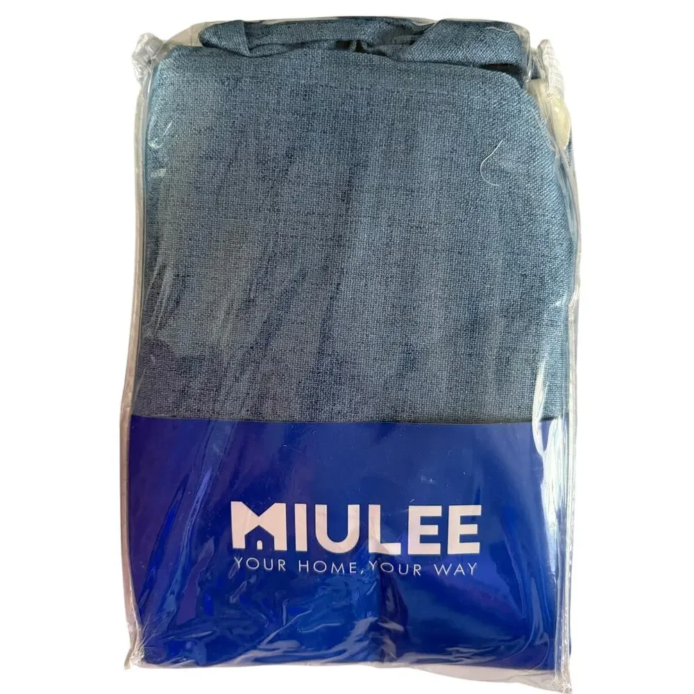 Miulee Dusty Blue Blackout Curtains NEW